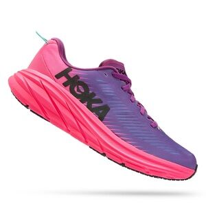 Hoka Women's Purple and Pink Rincon 3 Running Shoes